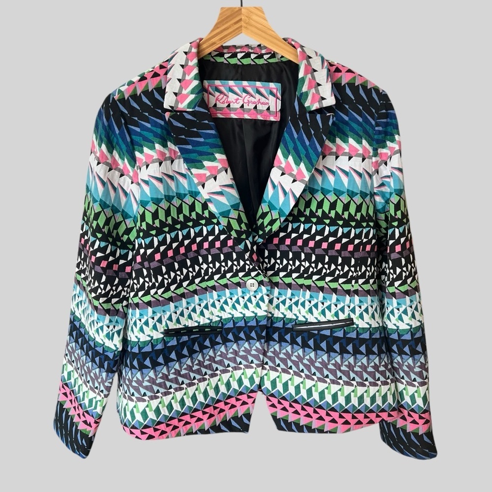 Robert Graham Vintage Multicolor Blazer.